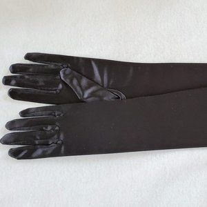 Long Formal Black Gloves